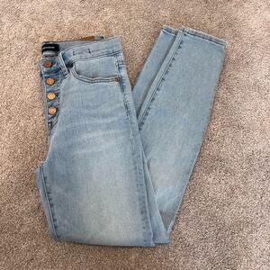 J Crew Jeans Women's Light Wash Skinny‎ Jean Size 26